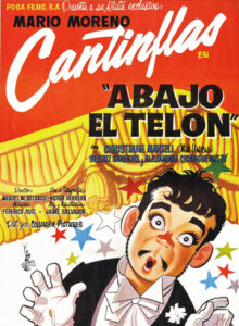 Cantinflas (1955) <br> Abajo el telón