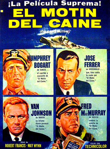 El motín del Caine 1954