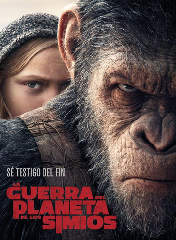 el planeta de los simios la guerra 2017